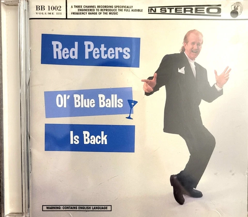 Red Peters- Ol' Blue Balls Is Back   CD  Very Good   Expanded w/ 1 Bonus Track - Image 1 of 1