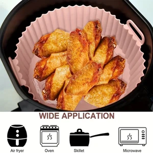 1pc Reusable Silicone Air Fryer Line rs Air Fryer Paper Non Stick new - Picture 1 of 8