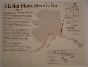 Stake Your Claim on a Little, and I Mean Little, 1 Square Foot Piece of Alaska! - Bild 1 von 7