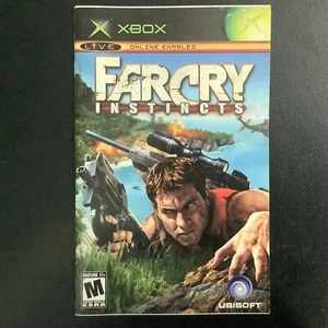Far Cry Instincts Microsoft XBOX Instruction Manual Only - Imagen 1 de 2