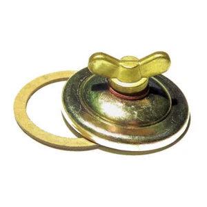 Weber 38/40/42/45/48 DCOE Vergaser Düsendeckel Deckel mit Dichtung - Bild 1 von 1