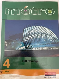 Metro 4 Foundation Student Book (Metro for Key Stage 4) By Gill Ramage - Bild 1 von 2