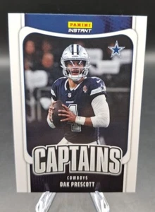 DAK PRESCOTT 2023 PANINI NFL CAPITANES #9 TARJETA DE FÚTBOL AMERICANO VAQUEROS/331 SIN PRECIO BASE  - Imagen 1 de 2