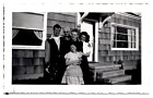 Vintage Photo Young And Old 1950's Family Portrait Americana Kids Daughter