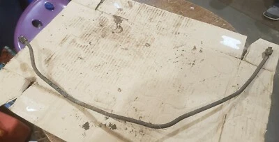 Massey Harris MH 33 Tractor hydraulic pump to reservoir tank steel oil line - Image 1 of 4