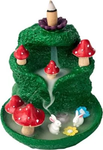 Mushroom Incense Waterfall Burner Backflow Incense Burner Waterfall Incense Burn - Picture 1 of 2