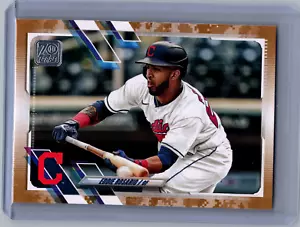 EDDIE ROSARIO 2021 Topps Series 2 MEMORIAL DAY CAMO 05/25 Indians #356 - Picture 1 of 2