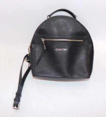 Calvin Klein Women's Small Black Backpack Shoulder Bag - Image 1 of 4