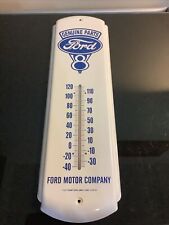 Genuine Parts Ford V8 Thermometer metal Sign Genuine parts Ford motor company