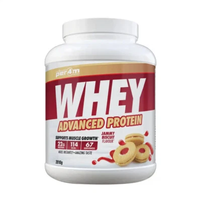 Per4m Advanced Whey Protein 2.01kg - FREE UK DELIVERY - 2 BRAND NEW FLAVOURS.