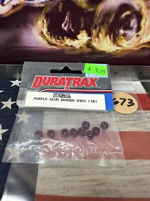 DURATRAX DTXQ0656 Aluminium Washer: M3x3mm 10pc. - Image 1 of 4