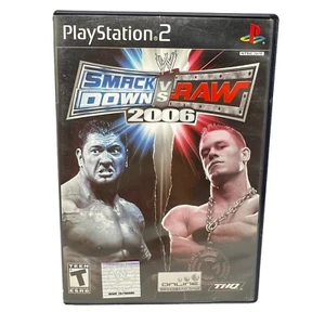 PS2 Smackdown vs Raw 2006 Complete with Manual PlayStation 2 Wrestling WWE - Picture 1 of 5