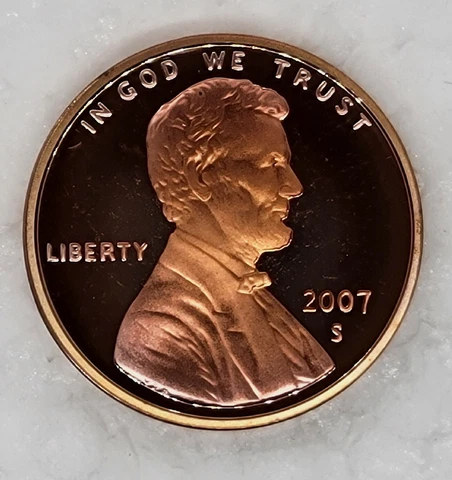 2007 S Ultra Cameo Proof Lincoln Memorial Cent FREE SHIPPING!! Cover