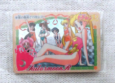 Sailor Moon plastic card Tsukinousagi Minako Rei Ami Makoto Chibiusa