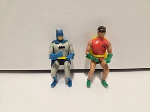 Modellino vintage Pocket Super Heroes Batman & Robin DC MEGO 4" 1975 - Foto 1 di 7
