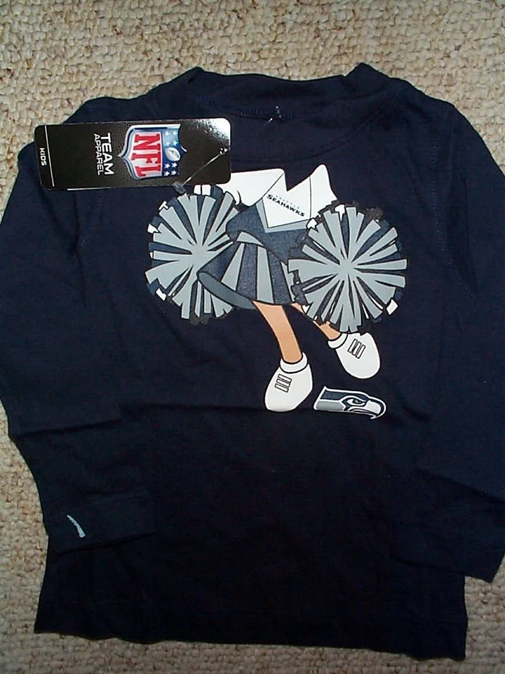 ($20) Seattle Seahawks nfl INFANT BABY NEWBORN Jersey Shirt 24M M 24 Months - Image 1 of 3