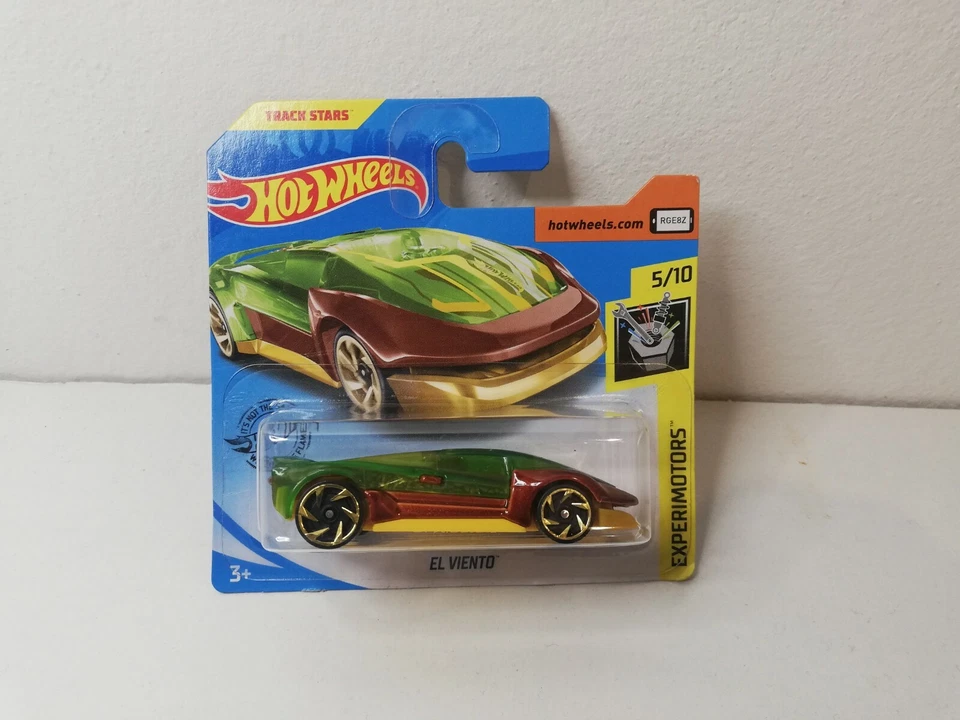 HOT WHEELS EL VIENTO 5/10 EXPERIMOTORS 1/64 NEX WELLY DIE CAST MODEL TRACK STARS - Immagine 1 di 1