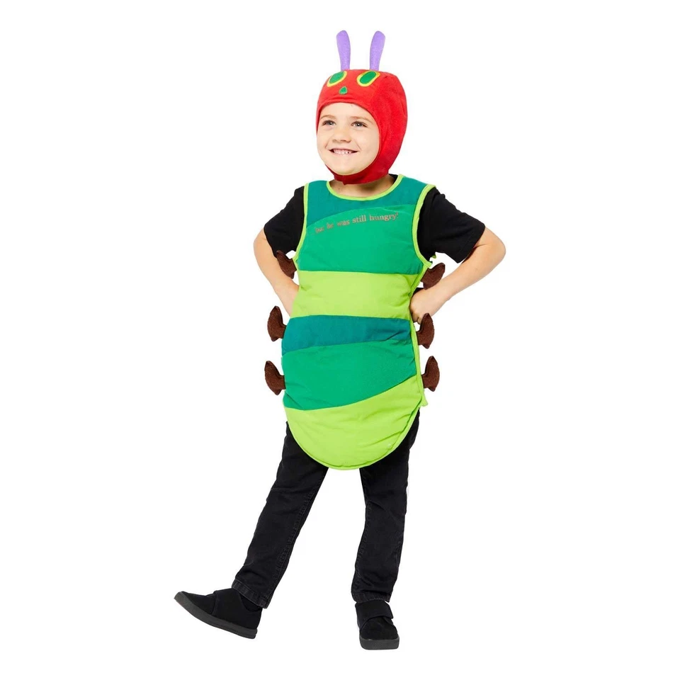 The Very Hungry Caterpillar Costume AMSCAN SIZE 18-36 MONTHS