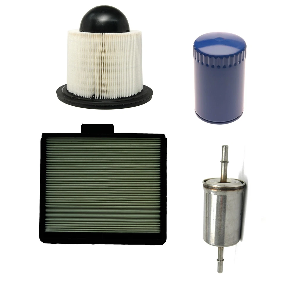 Engine Oil Air Paper Cabin Fuel Filter Kit ACDelco For Ford F-150 4.2L V6 97-98 - Image 1 of 1