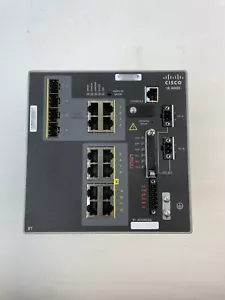 Cisco IE-4000-8T4G-E Industrial Ethernet 4000 Series 12 puertos ((LEER DESCRIPCIÓN) - Imagen 1 de 2