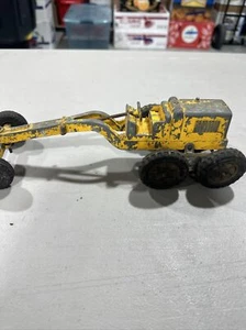VINTAGE HUBLEY DIECAST METAL TOY CONSTRUCTION ROAD GRADER ~ U.S.A  - Picture 1 of 7