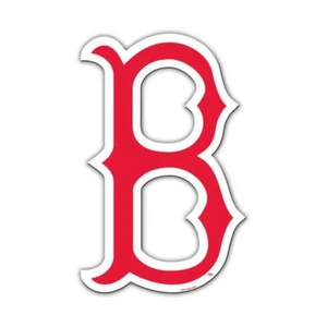 Boston Red Sox B Logo 12 Inch Car Magnet [NEW] Decal Emblem Truck Auto Sticker - Picture 1 of 1