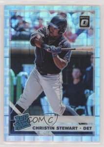 2019 Donruss Optic Rated Rookies Pandora Prizm /99 Christin Stewart Rookie RC