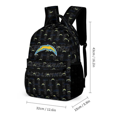 San Diego Chargers High Quality Children's Schoolbag Travel Backpack,fans Gift Cover