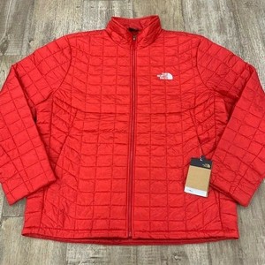 north face red bomber jacket