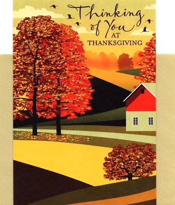 Happy Thanksgiving Long Distance Military Across Miles Hallmark Greeting Card - Image 1 of 3