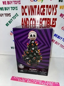Disney Tim Burton’s The Nightmare Before Christmas Jack Topper Light Up Tree - Picture 1 of 7