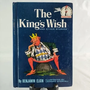 VTG. Children's Benjamin Elkin The King's Wish Dr. Seuss Beginner 1960 Book Club - Picture 1 of 18