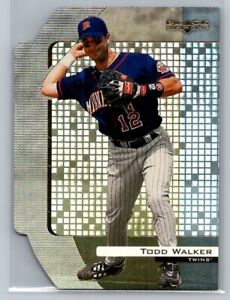 2000 Upper Deck Black Diamond Reciprocal Cut #R48 Todd Walker Minnesota Twins