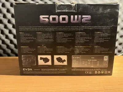 Alimentatore EVGA 600W2 80 Plus Certified - Immagine 1 di 4