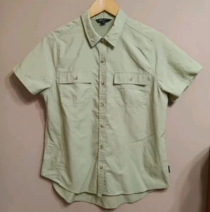 Camisa de Aventura Eddie Bauer Manga Corta Abotonada Como Nueva Talla M Ligera  - Imagen 1 de 14