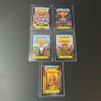 GARBAGE PAIL KIDS 2013 NUEVO SERIE 3 JUEGO DE BOMBARDEO ADAM NEGRO - 10 CARTAS Foto 1 de 3