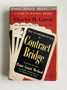 Vintage 1955 A Guide to Winning Bridge by Charles H. Goren Book (7th Printing) - Imagen 1 de 11