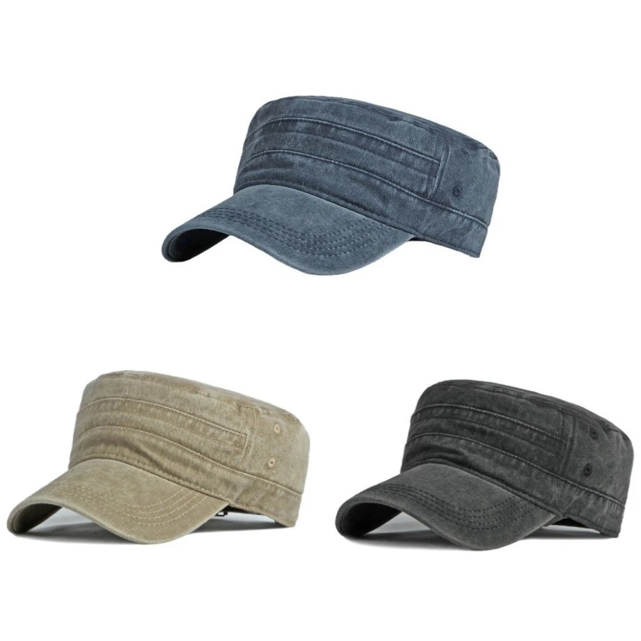 Casquette militaire patrouille armée commando camping Réglable Noir Bleu Kaki - Photo 1/2