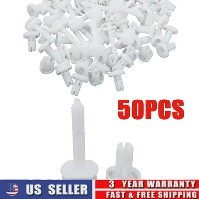 50x Se adapta a GMC Chevrolet Chevy Cadillac 1995-2000 panel de puerta clips de retención remache Foto 1 de 4