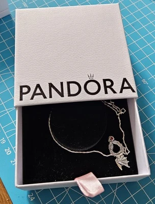 Pandora Game of Thrones Kette mit Anhänger Drache 925er Silber - Bild 1 von 4