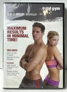 Total Gym: 6 To 8 Minute Workout Maximum Results in Minimal Time! (DVD) New - Imagen 1 de 6