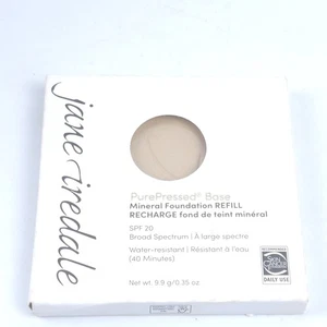 Jane Iredale Purepressed Base Mineral Powder Refill Golden Glow, 0.35oz Open Box - Picture 1 of 2