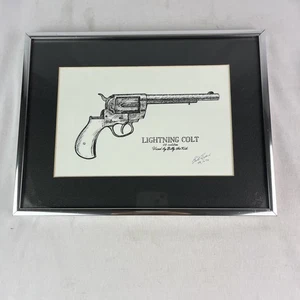 Lightning Colt - Impresión firmada por Bill Shaw edición limitada. Marco numerado - 12" X 9" - Imagen 1 de 6
