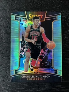 2018 CHANDLER HUTCHINSON SELECT NEON GREEN /75 ROOKIE RC #19 - Bild 1 von 2