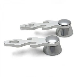 Flame Door Handle Levers (Pair) AutoLoc AUTBWDH3 hot rod custom street truck rat - Picture 1 of 2