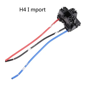 Car LED Light Bulb Truck Headlight Connector Plug Adapter Wire Wiring Harness H4 - Picture 1 of 7