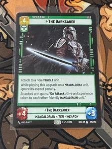 The Darksaber - Star Wars Unlimited - Sombras de la Galaxia - 126 - Imagen 1 de 2