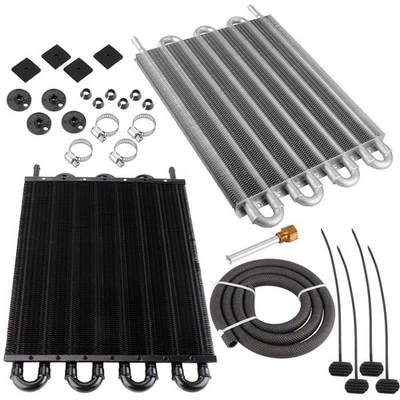 Auto A/C Air Conditioning Tubular Condenser Aluminum Alloy 4-Row Tube Condenser↑ - Image 1 of 4