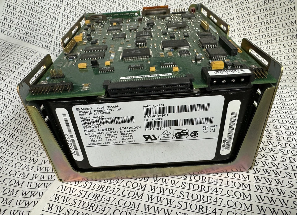 Seagate St410800w 5.25 9gb 68 Pin SCSI Hard Drive 9a7003-001 TESTED ! - Image 1 of 4