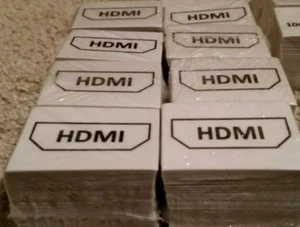 Wholesale lot HDMI stickers manufacturing 25 50 100 pc free shipping fast usa - Picture 1 of 2